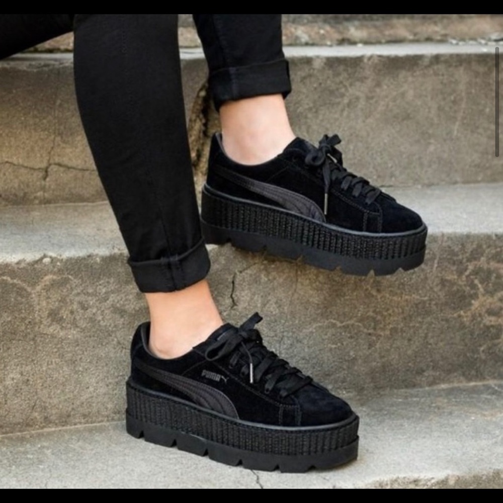 Puma Fenty Black Creeper Sneaker
